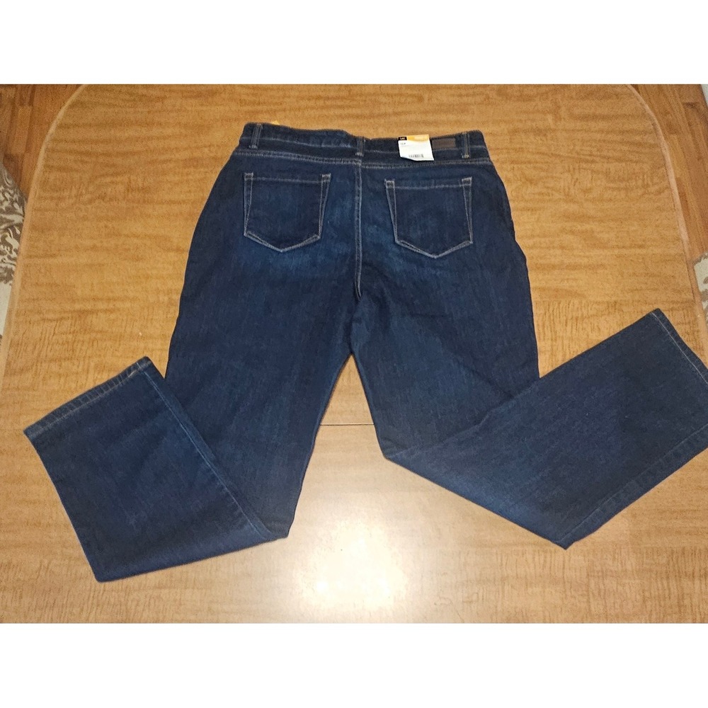 Women's Lee Jeans NWT Dark Wash Denim 30x30 12P Petite style# 341604W NEW WJ2